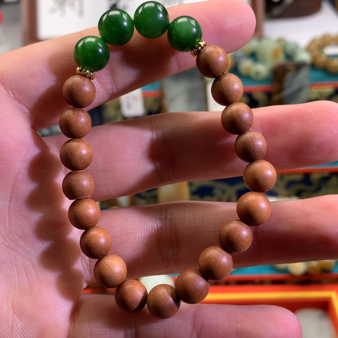 和田玉（糖玉）未镶嵌手链