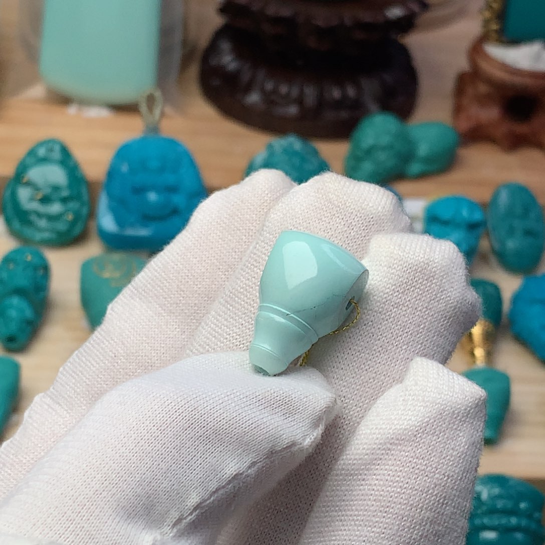 绿松石珠宝奇石未镶嵌