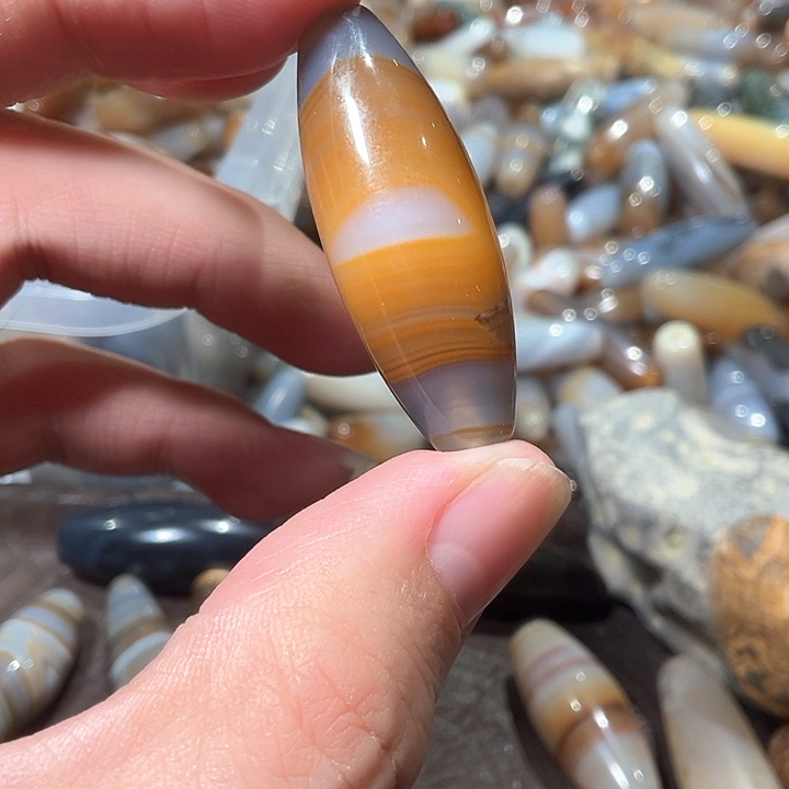 玛瑙/玉髓吊坠(不含链)未镶嵌