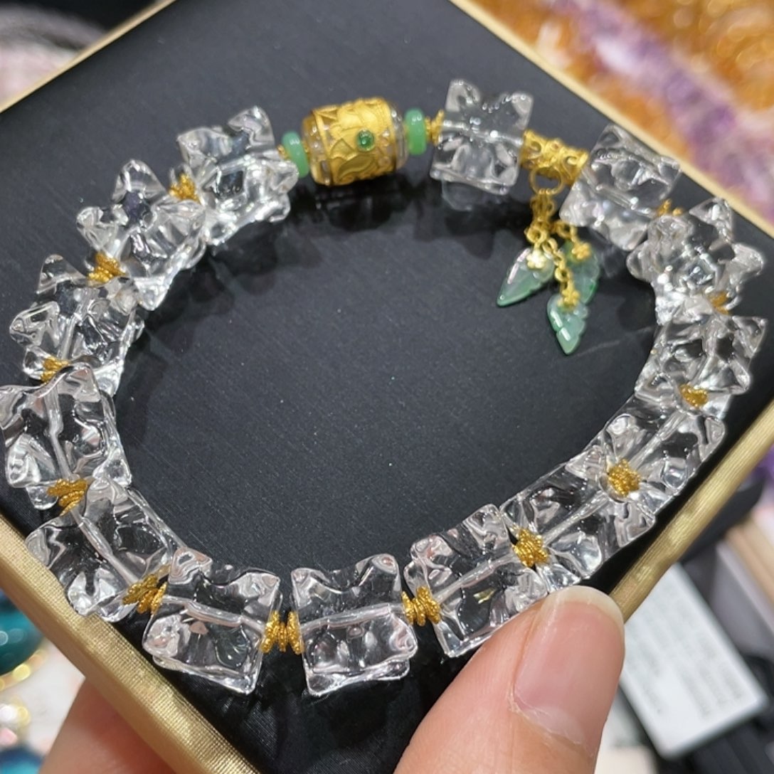 水晶珠宝半成品未镶嵌