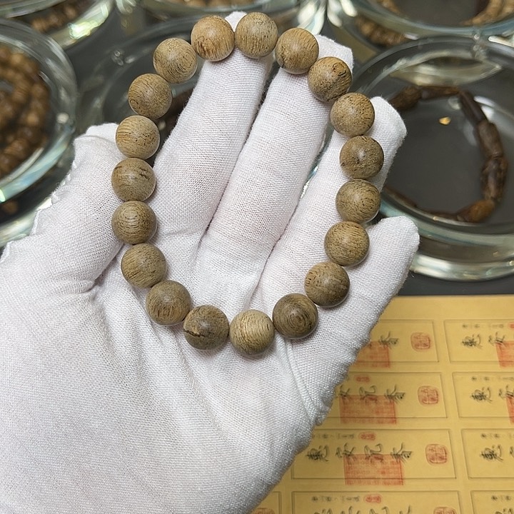 手串沉香达拉干天然沉香1.1/8克多