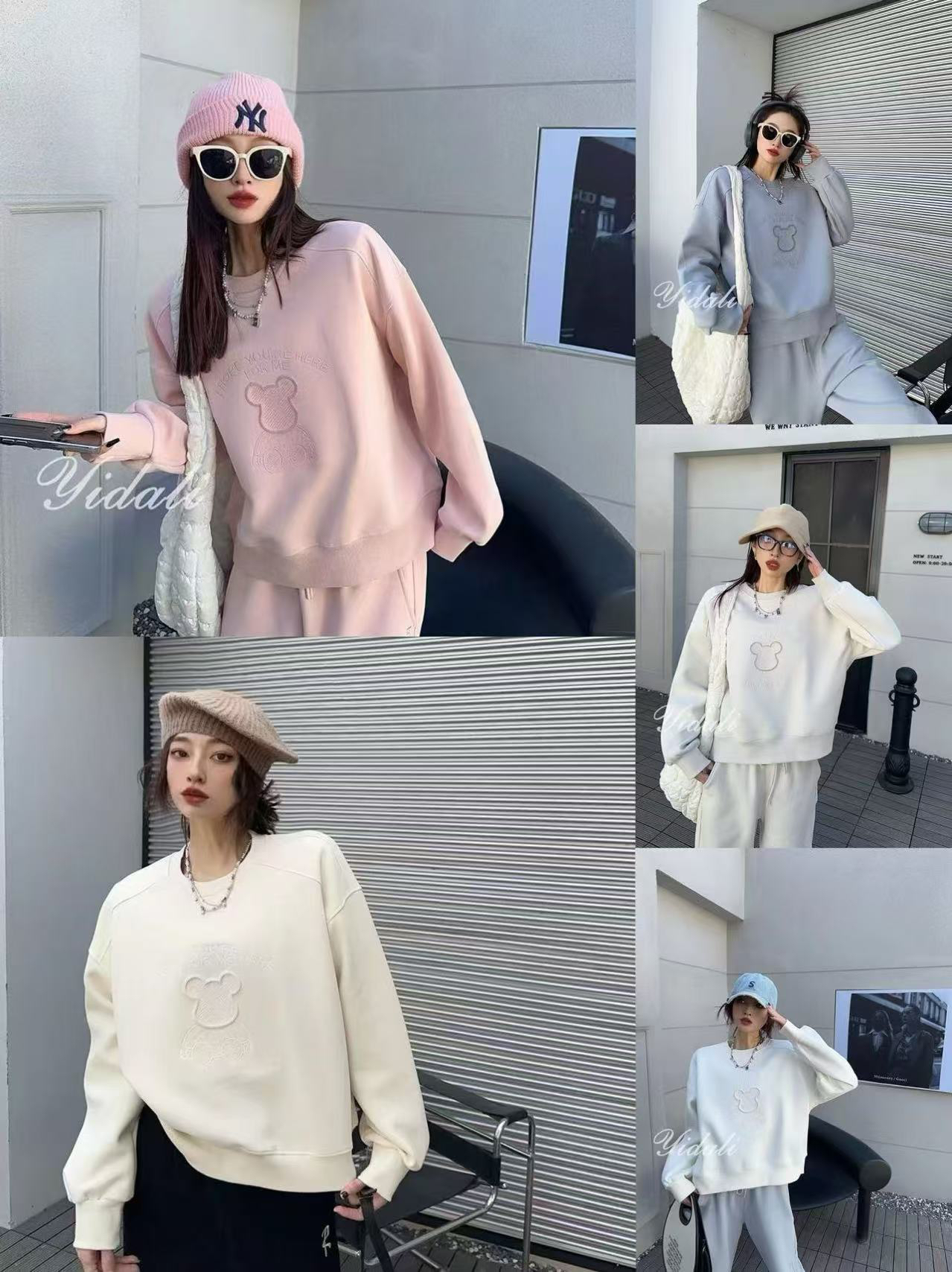 重工刺绣常规版型卫衣