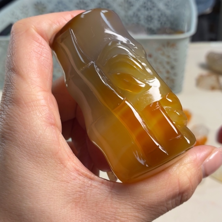 玛瑙/玉髓未镶嵌吊坠(不含链)