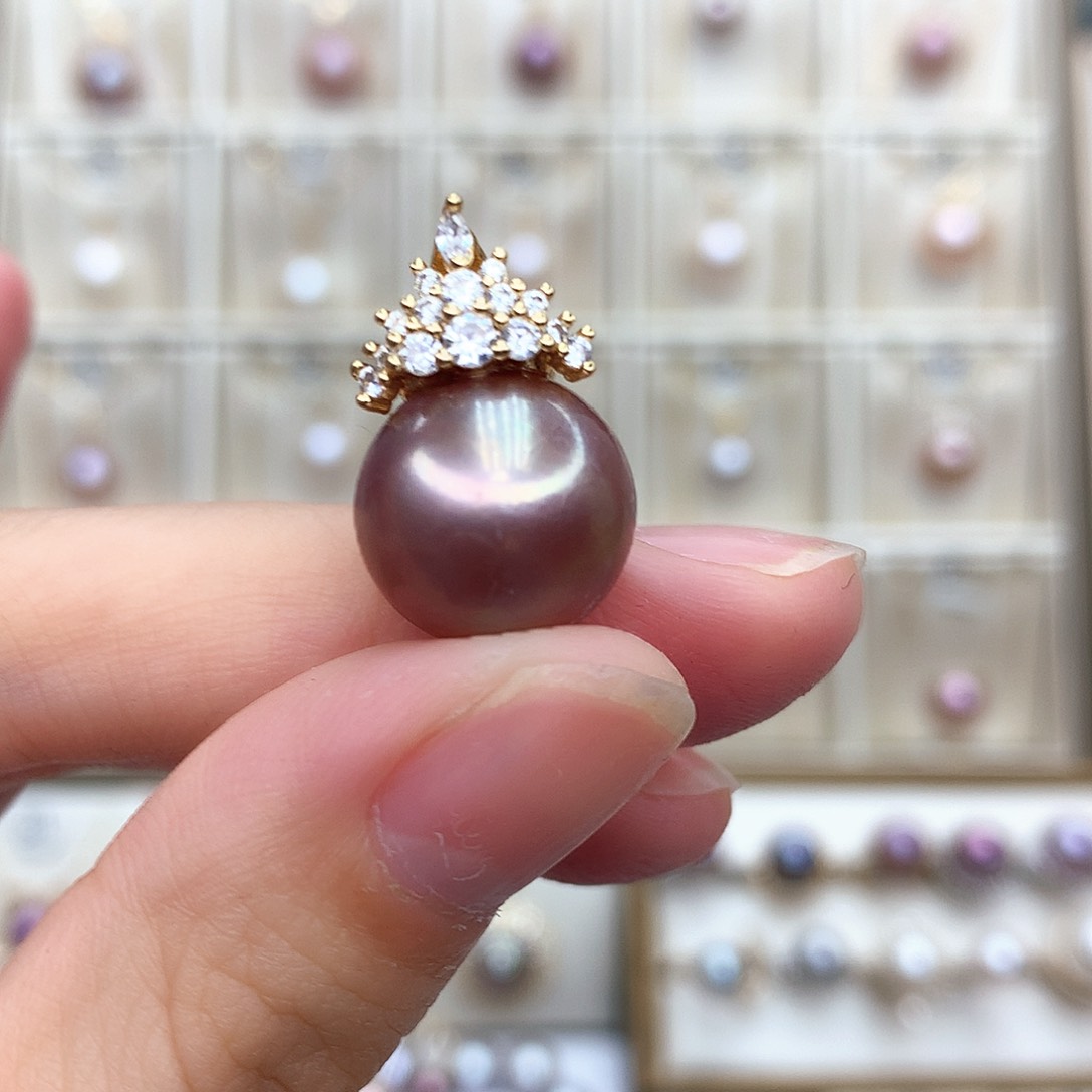 淡水珍珠颈饰合金