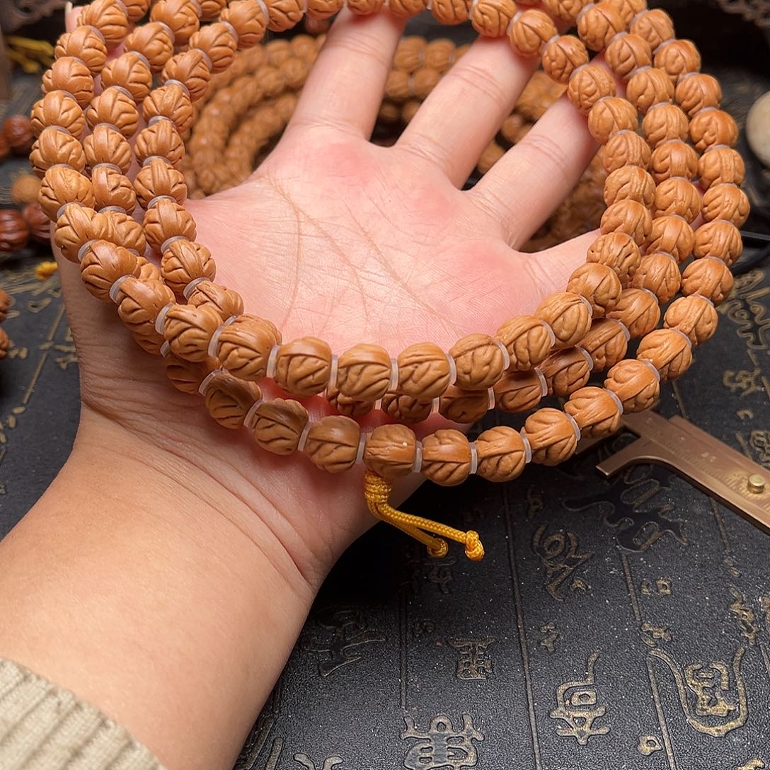 桃核吊坠大肠薄挂