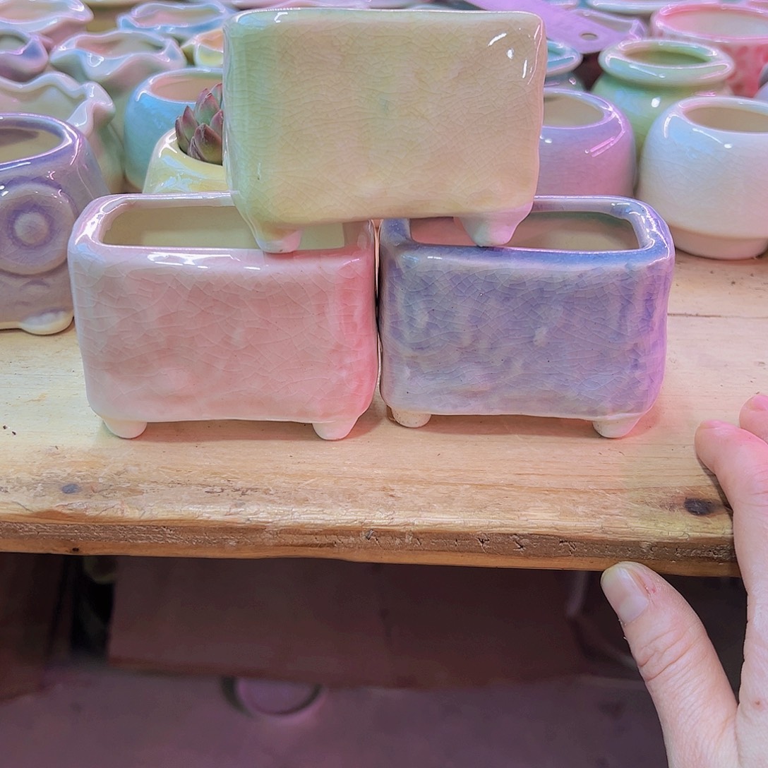 陶瓷花盆当场凑满12包邮