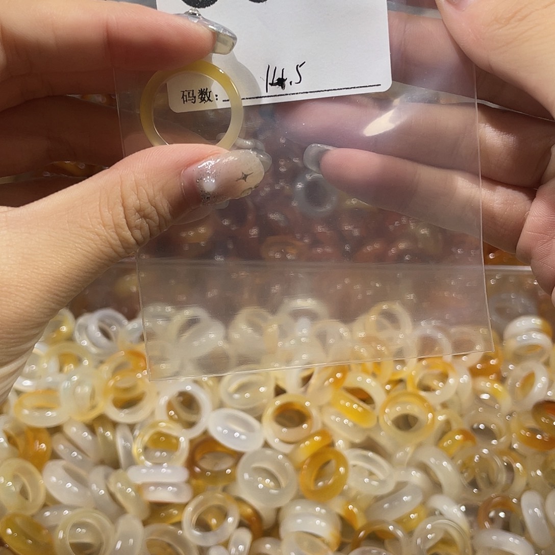 合金戒指玛瑙/玉髓500