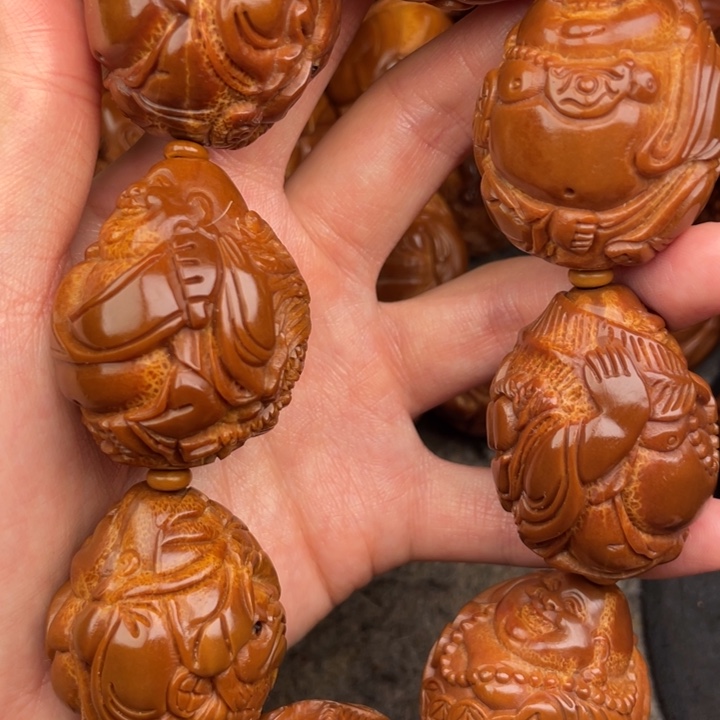 虎***橄榄核吊坠橄榄核