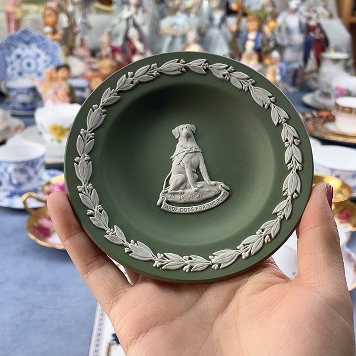 中古欧瓷瓷器小房子