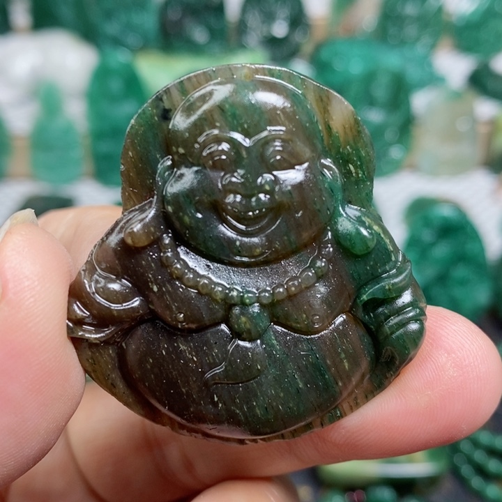 未镶嵌独山玉颈饰