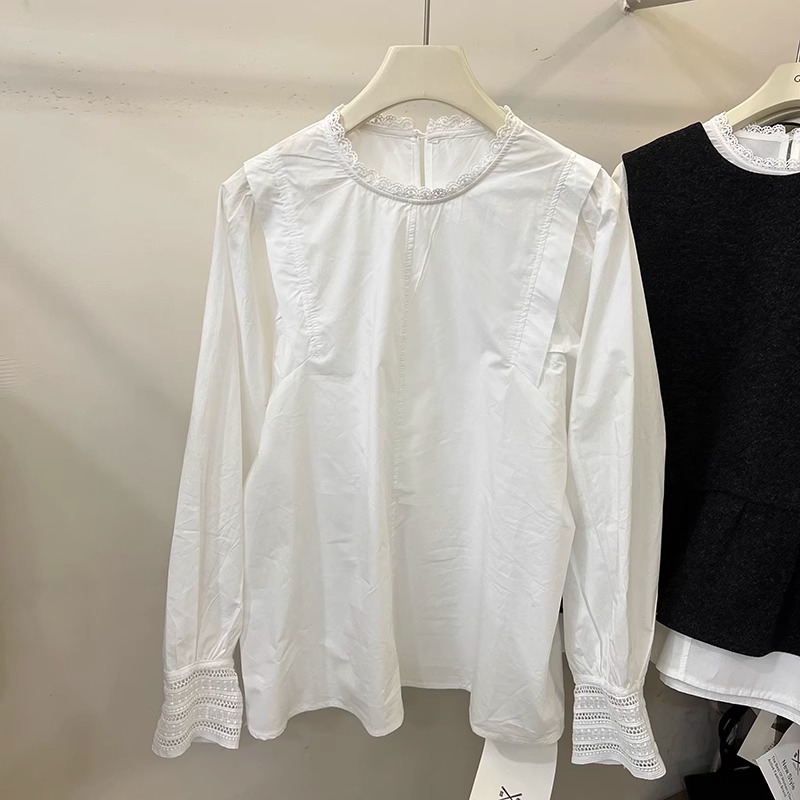 法式百搭显瘦休闲衬衫女春秋新款2025设计感小个子时尚穿搭