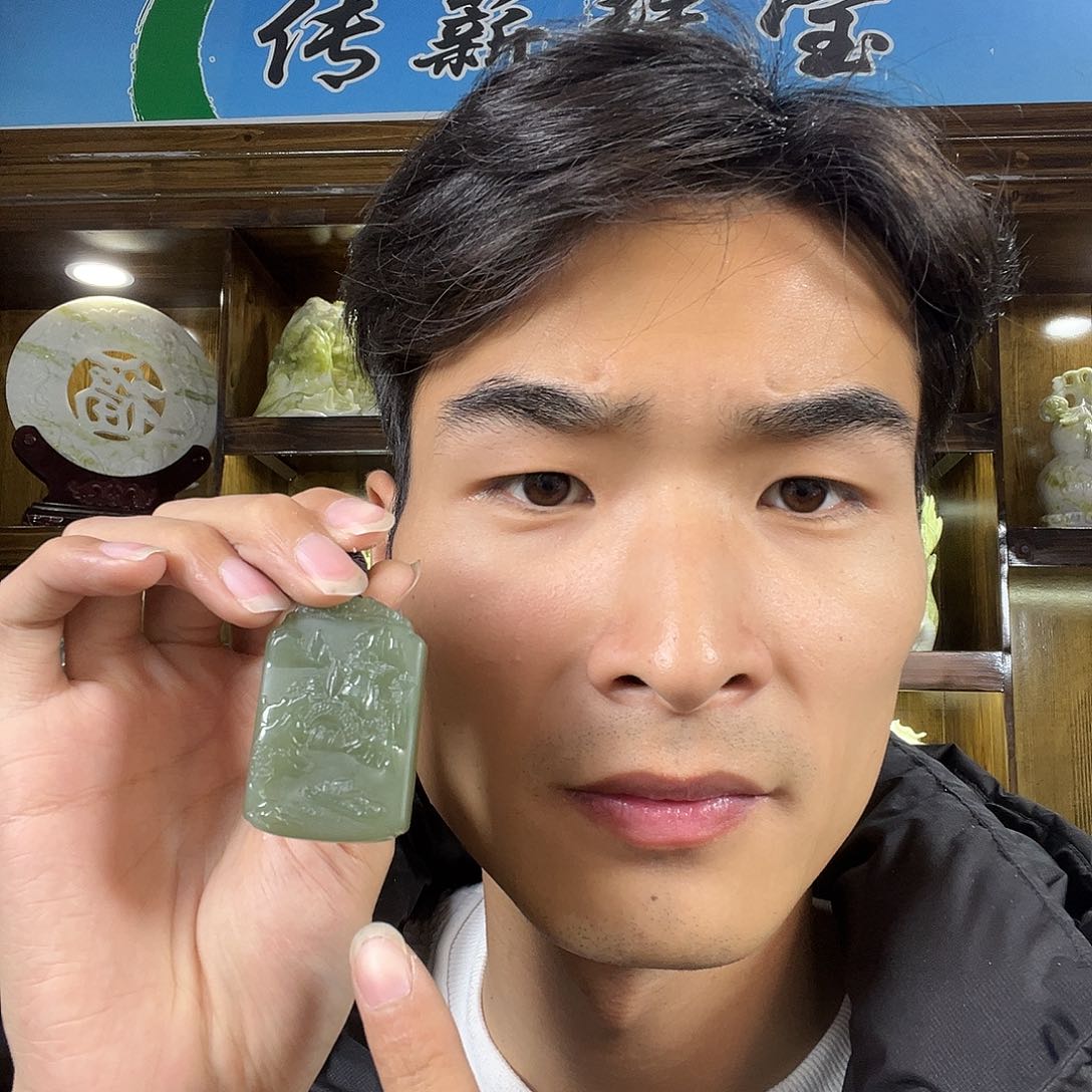 颈饰未镶嵌和田玉多样性拍一发一