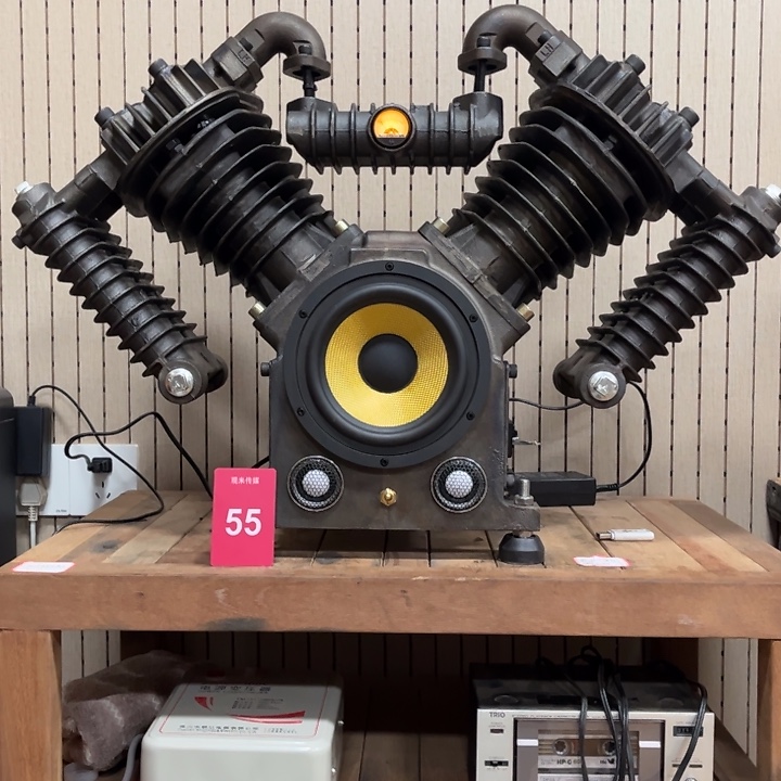 金***牛香榧木工业风音响某某某