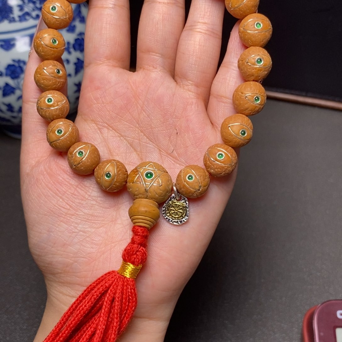 凤眼菩提手串尼泊尔