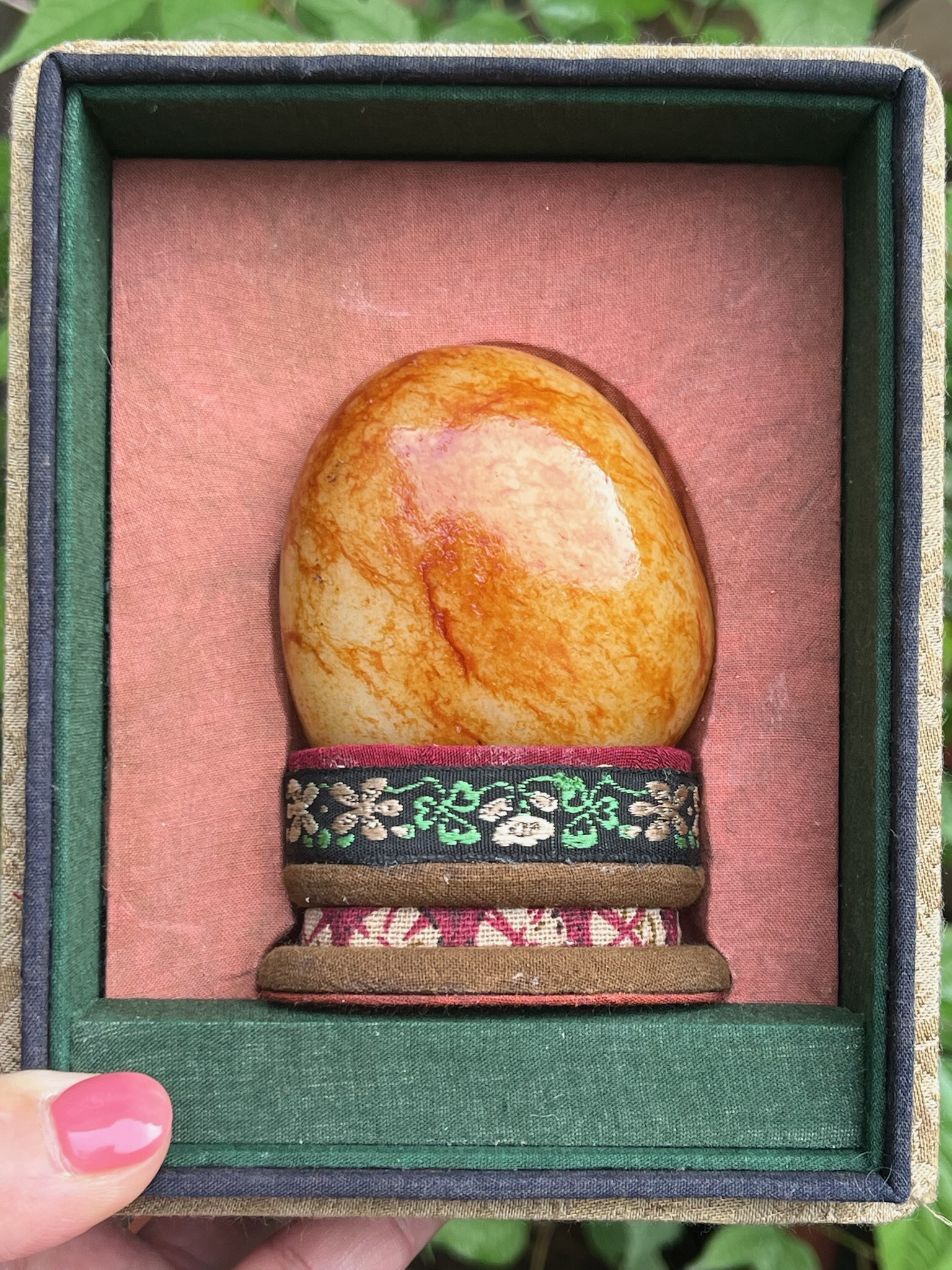 【底价已开价】235.6克和田玉红皮摆件图文91