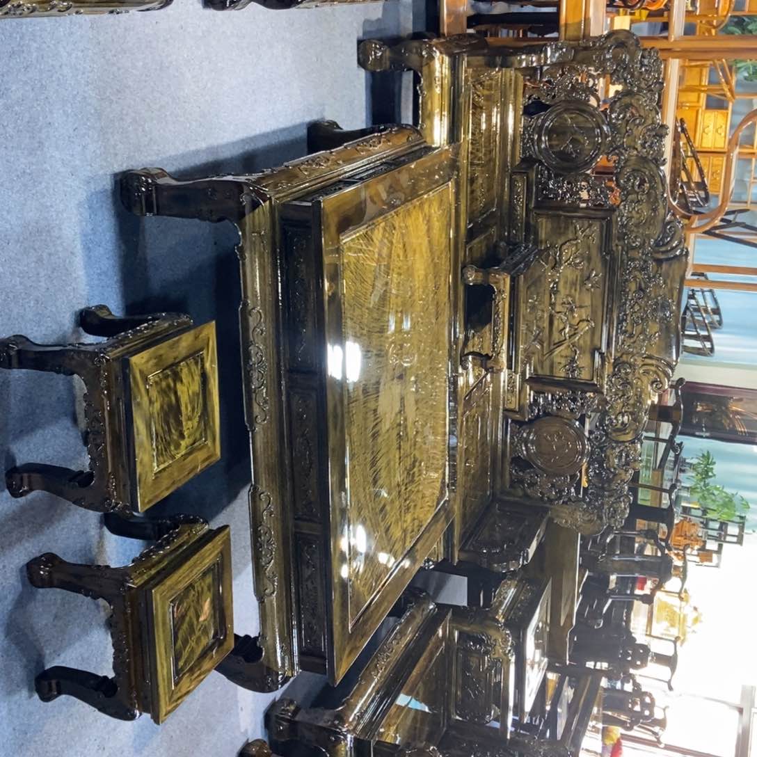 楠木飞天沙发十三件套