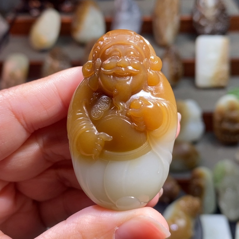 【闪购商品】和田玉（糖玉）吊坠未镶嵌