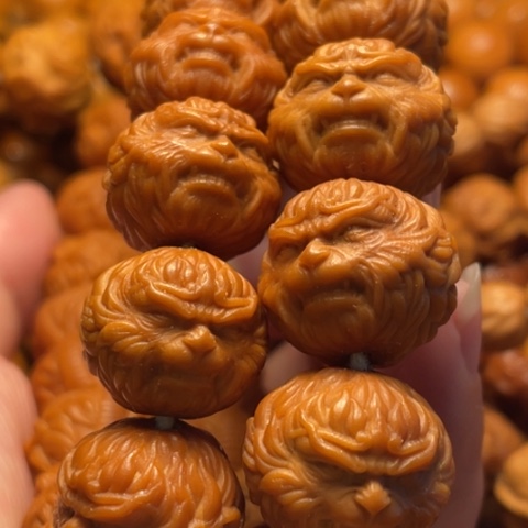 猴头核桃手串.****.舞台
