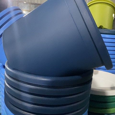 树脂四季5号微瑕藏青无托6个