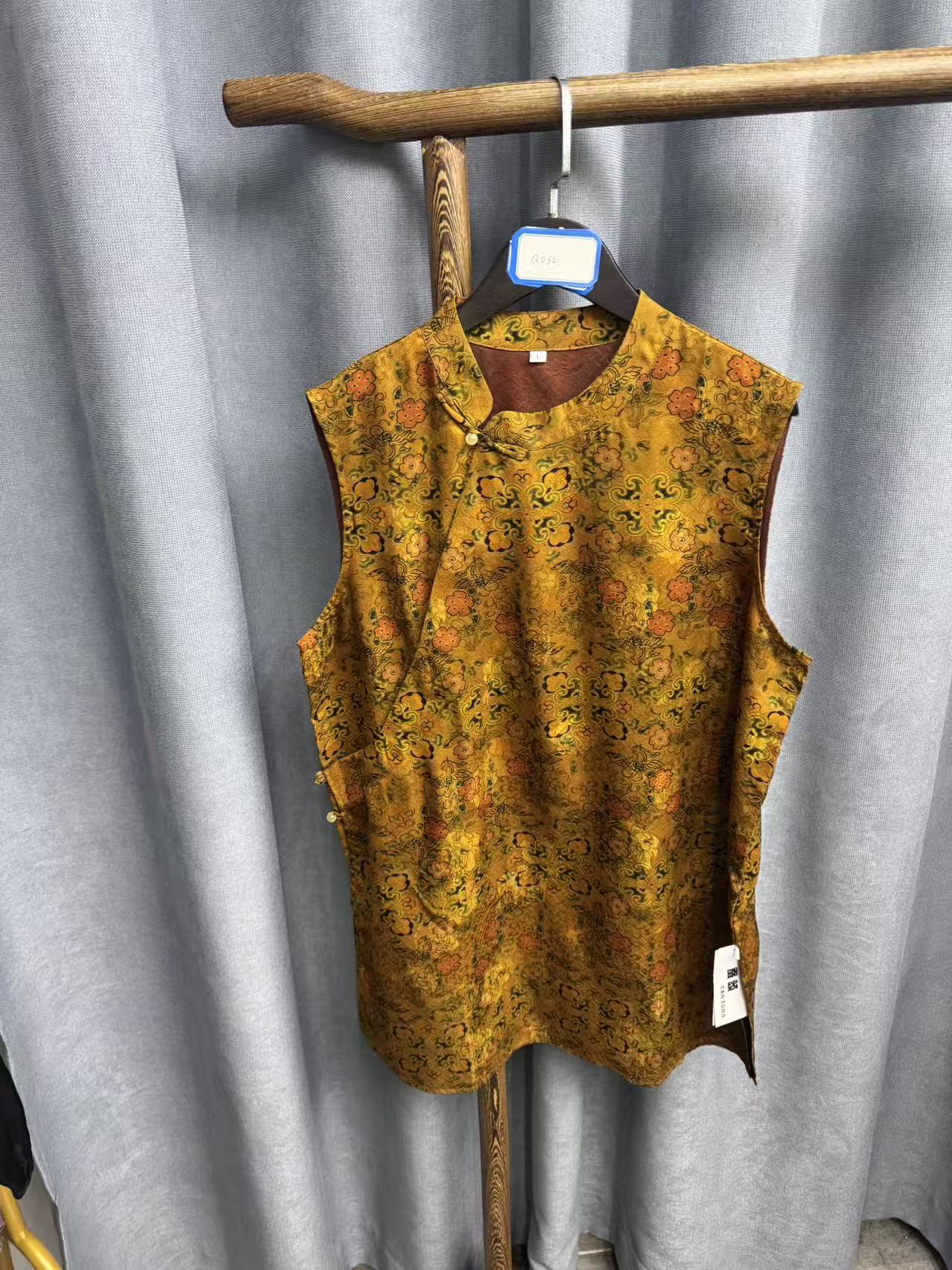 （瑕疵）新款时尚休闲香云纱奥黛上衣q032