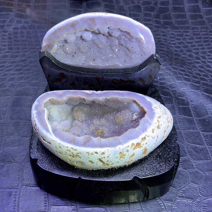 粉软啵啵盆未镶嵌水晶