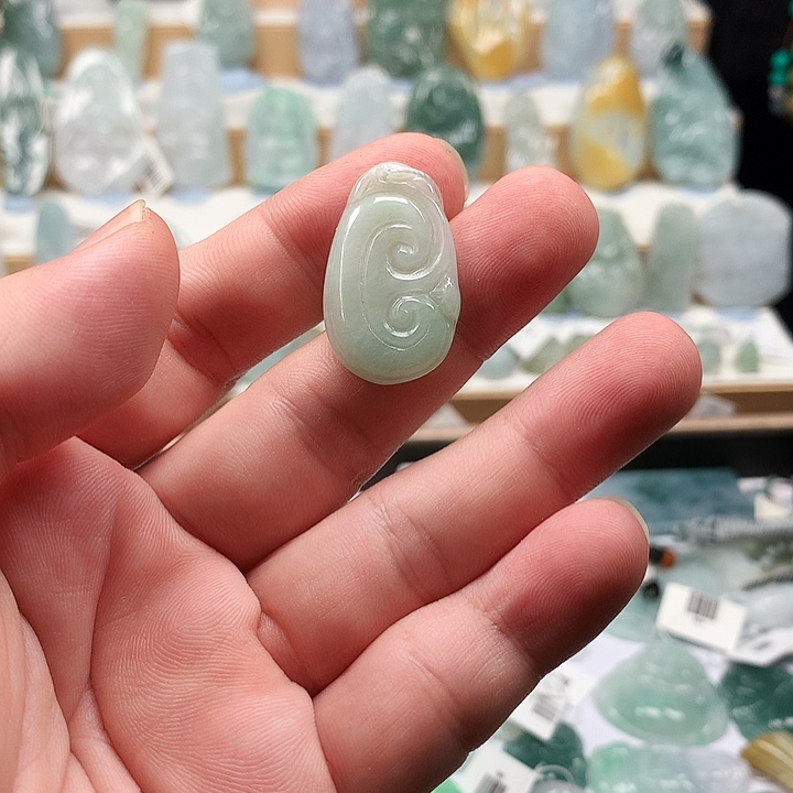 吊坠(不含链)未镶嵌翡翠27如意