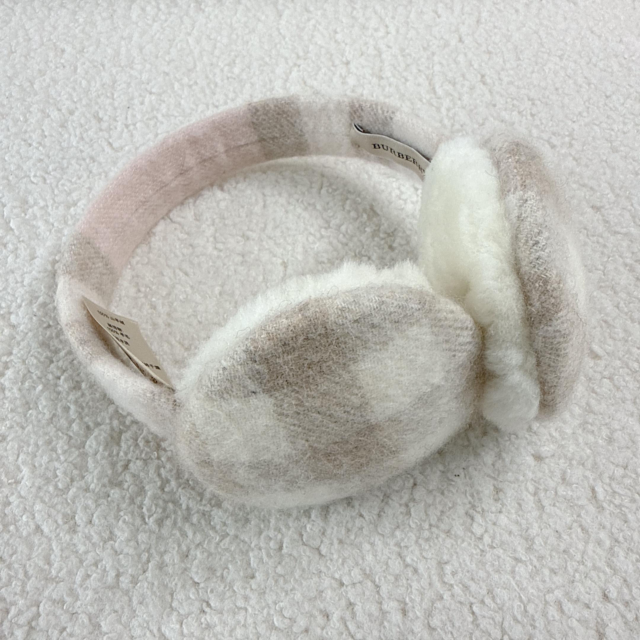 95新 BURBERRY/博柏利 Burberry 格纹耳罩