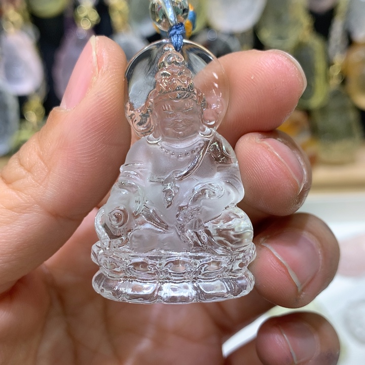 水晶颈饰未镶嵌天然