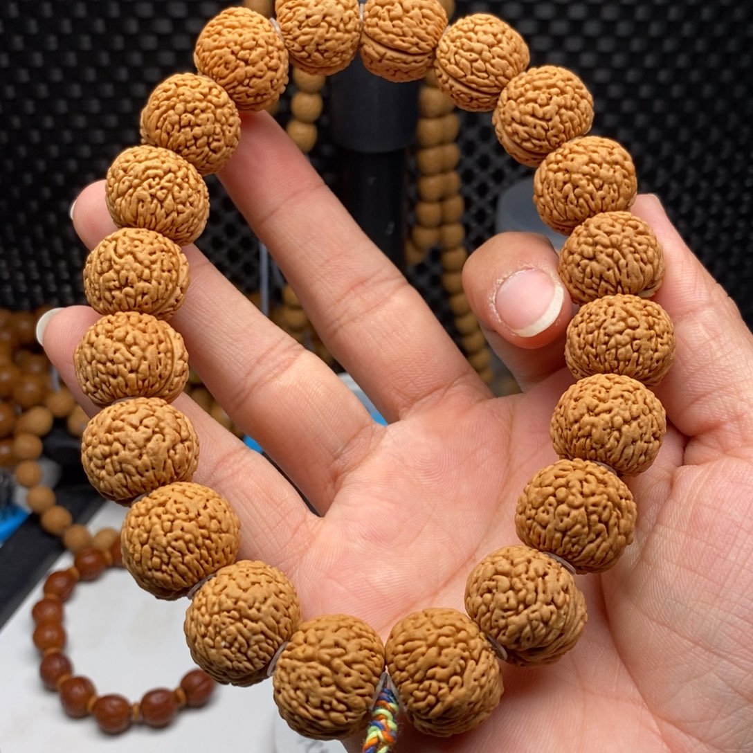 文玩核桃手串猫*龙鳞凤尾19