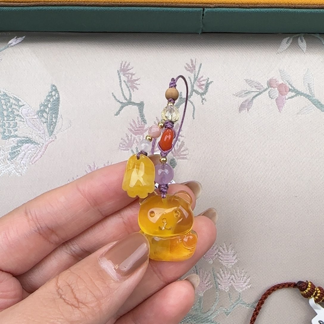 蜜蜡吊坠(赠链)未镶嵌