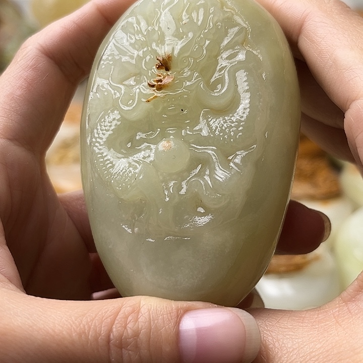 石材古青石不退换龙微瑕