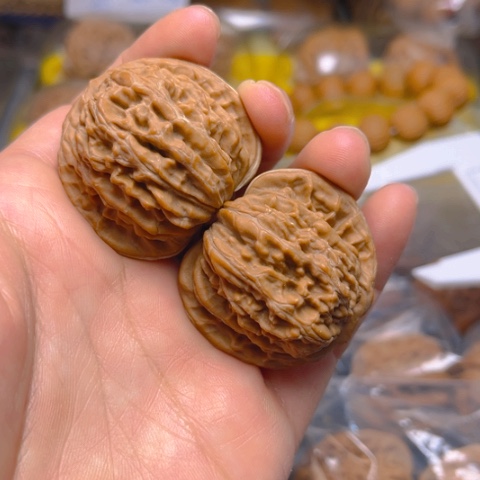 文玩核桃吊坠四座楼