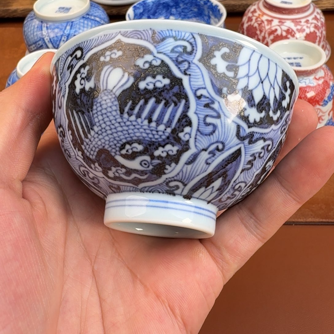 瓷片景德镇瓷器手工手绘