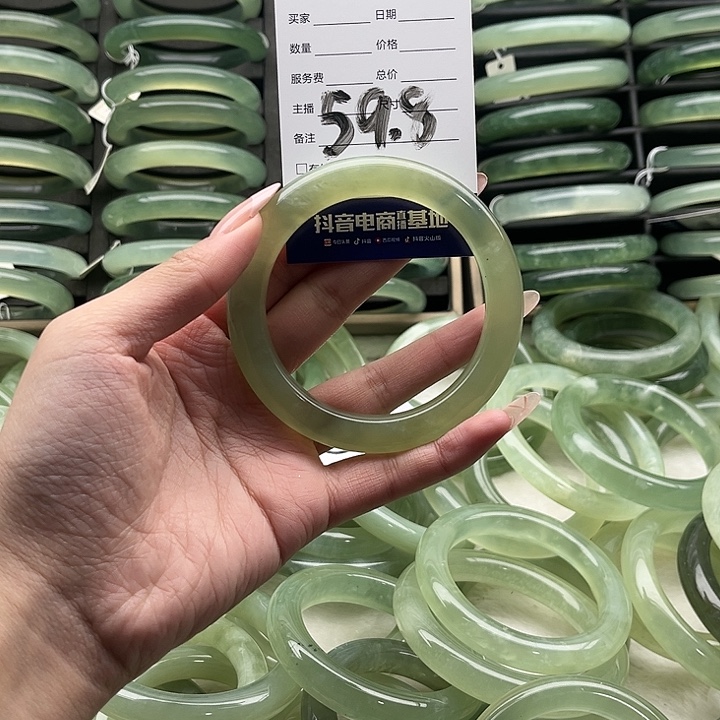 蛇纹石玉合金手镯