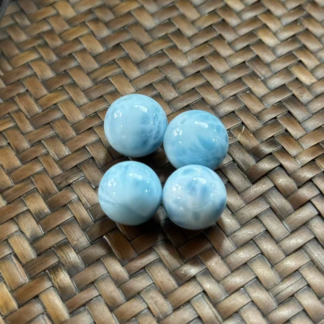 天然海纹石单珠—多样性发其一11mm