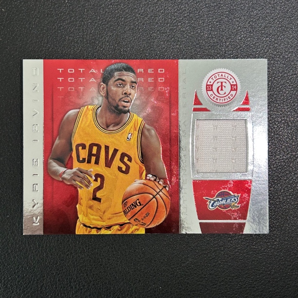 帕尼尼球星卡卫生巾 凯里欧文199编 球衣物料骑士队 欧神仙 