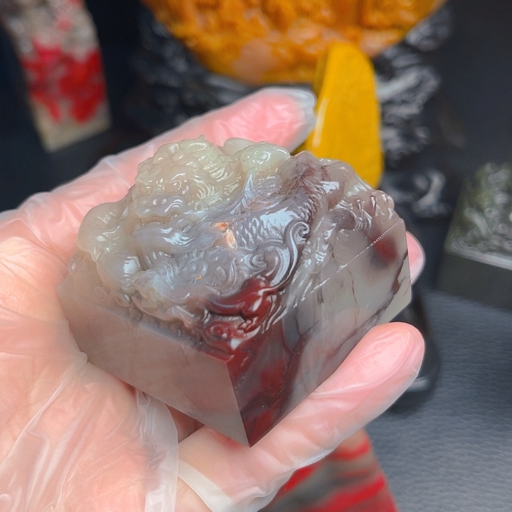 昌化石昌化冻石精品印章