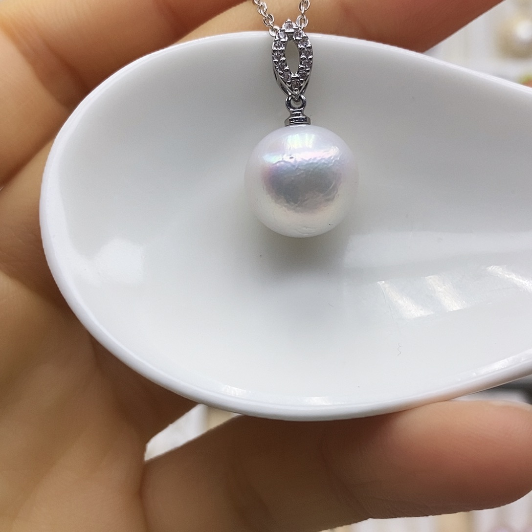 淡水珍珠颈饰合金