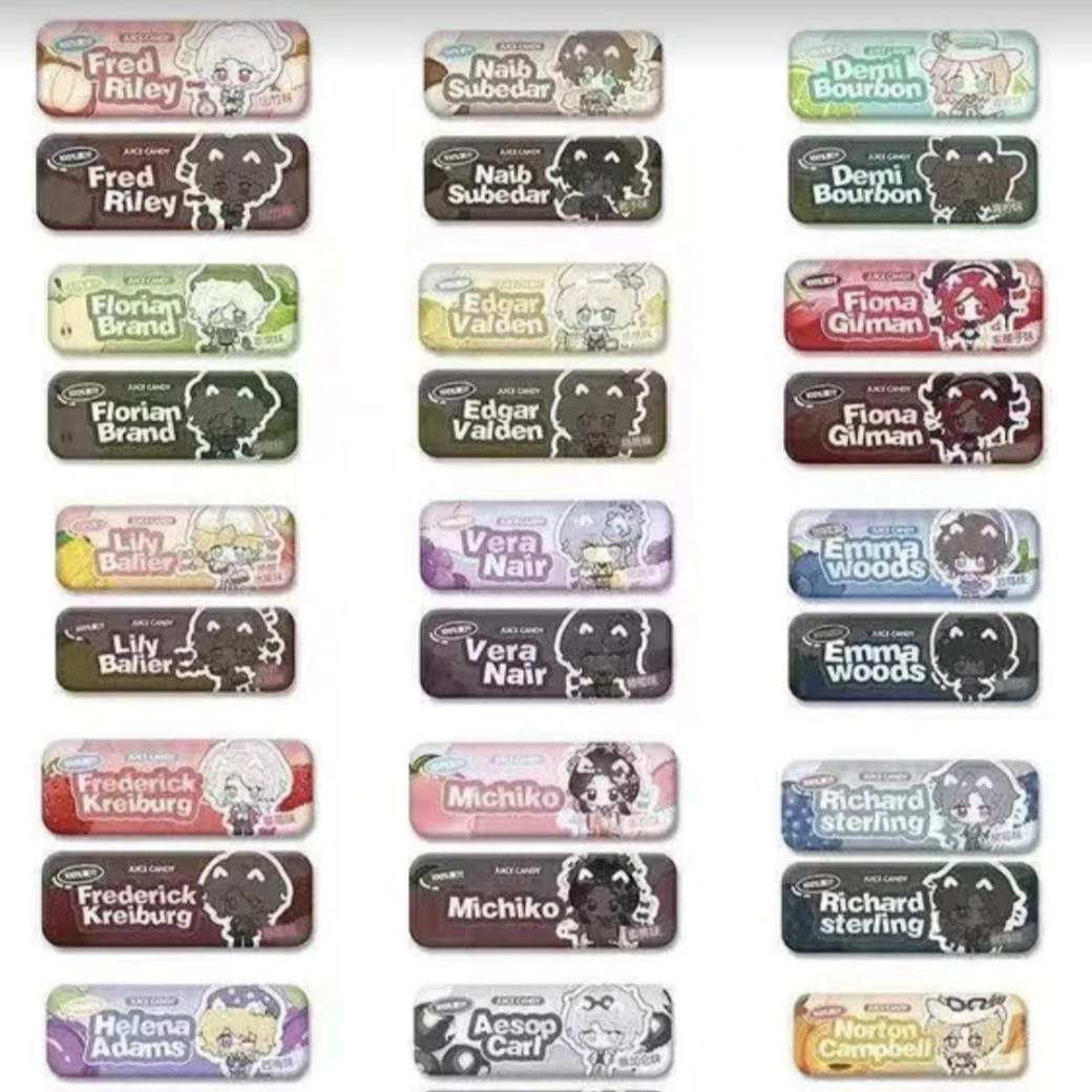 第五软糖系列长条方吧唧约入殓佣兵卢卡