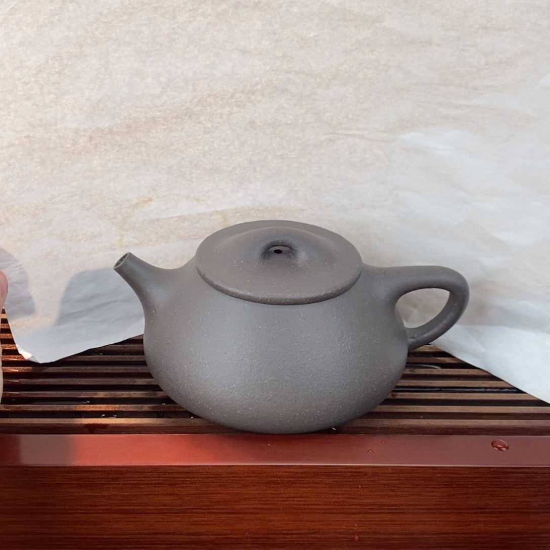 紫砂茶壶清灰段满瓢350cc