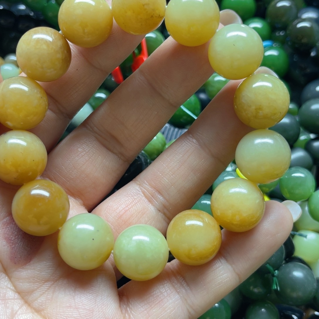 和田玉手链未镶嵌