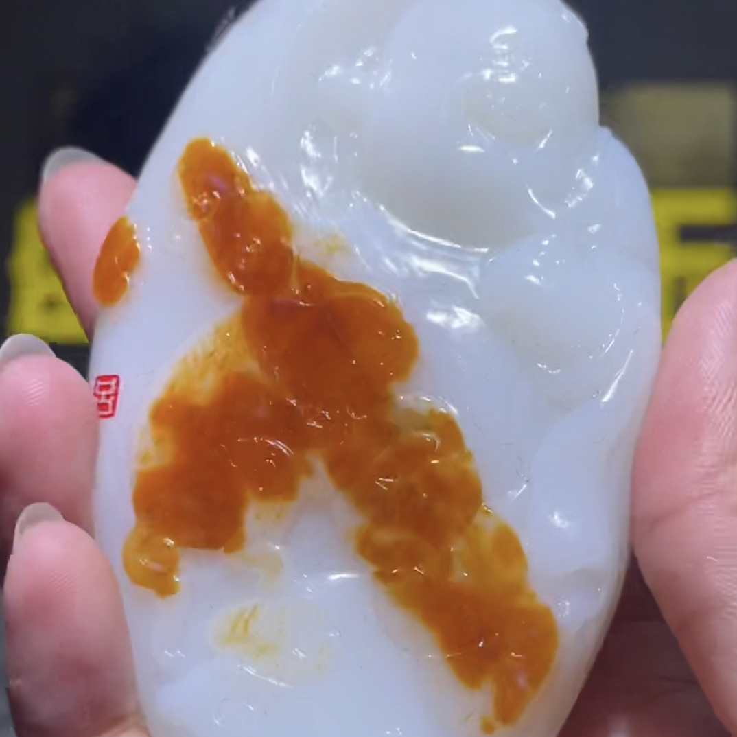 手把件货玉石把玩件文玩摆件D2