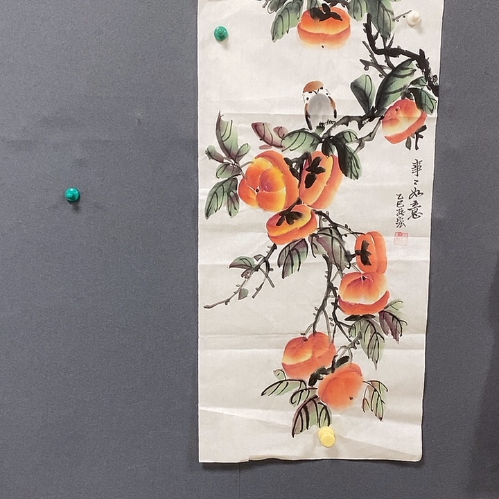 国画张宏34.68手绘画芯