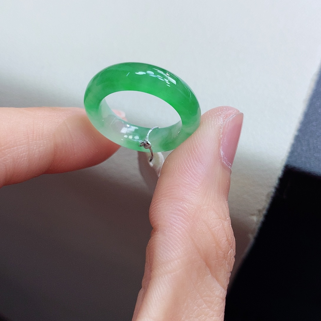 未镶嵌戒指翡翠9号