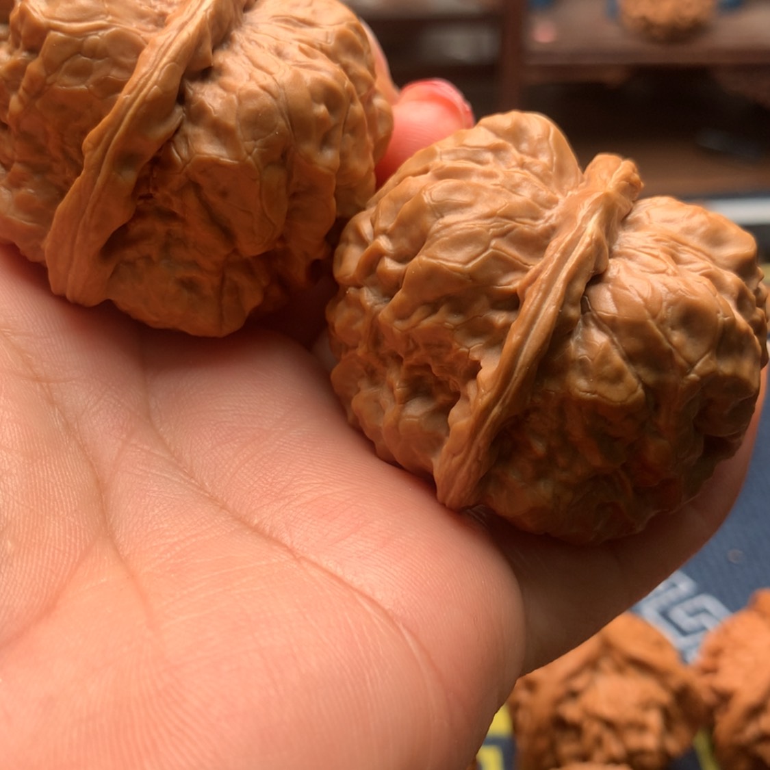 【闪购商品】把件文玩核桃奶*蛤蟆41