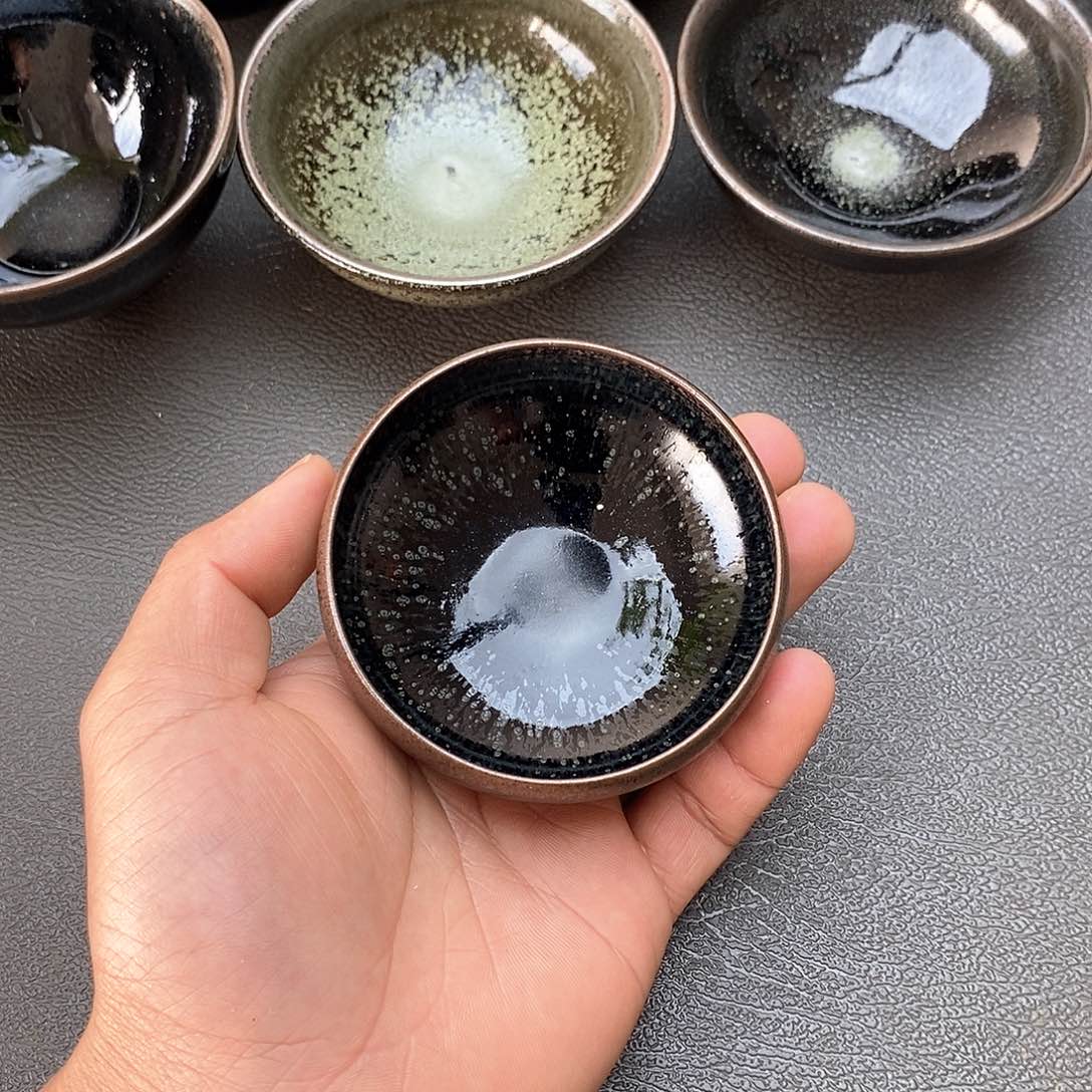 茶盏景***凳建盏主人杯一只