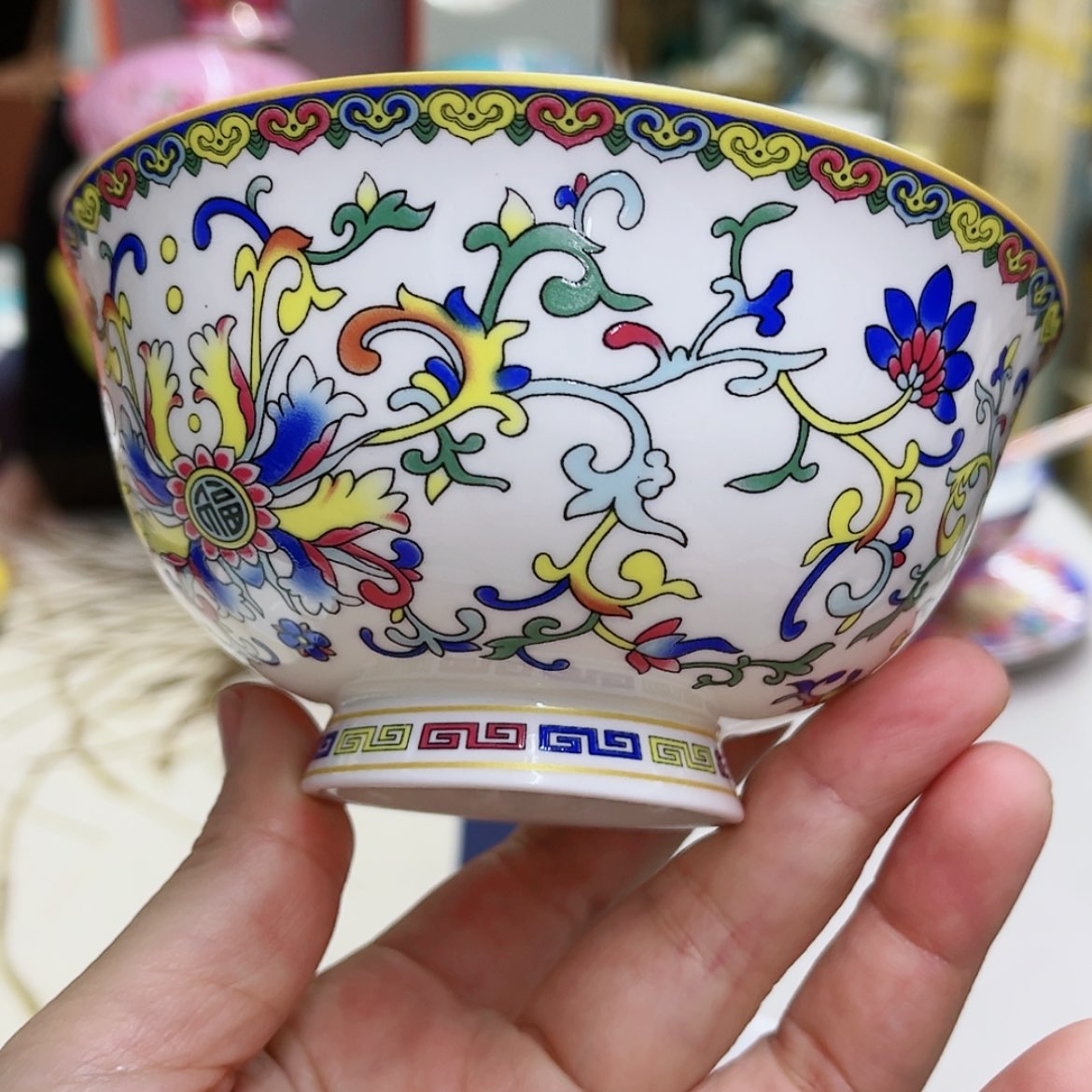 【闪购商品】珐琅4.5寸1个……………………