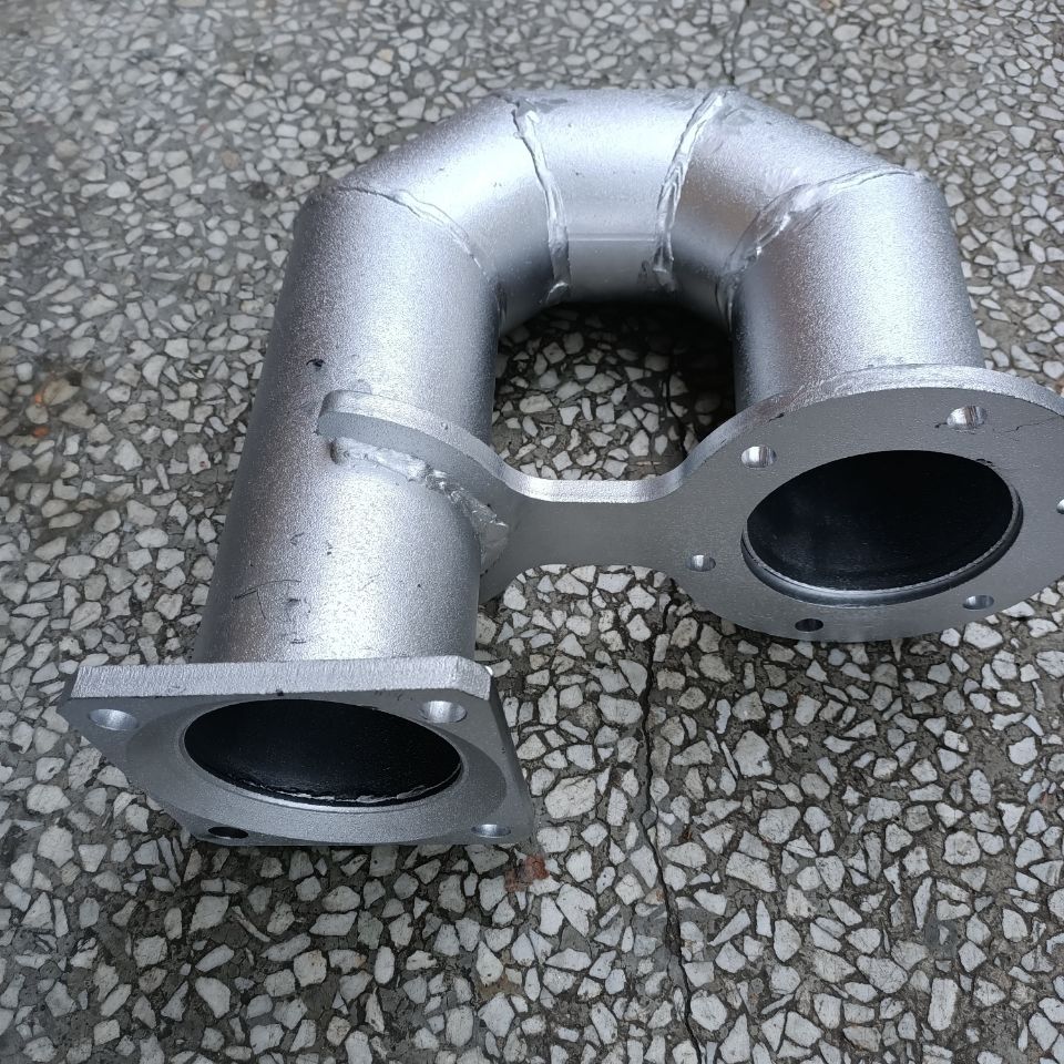 三一重工排气管搅拌车渣土车增压器排气管日野发动机U型排气管