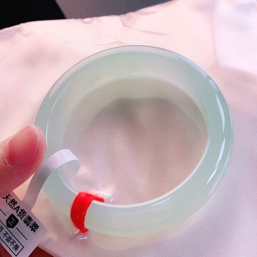 未镶嵌手镯翡翠55冰轮胎