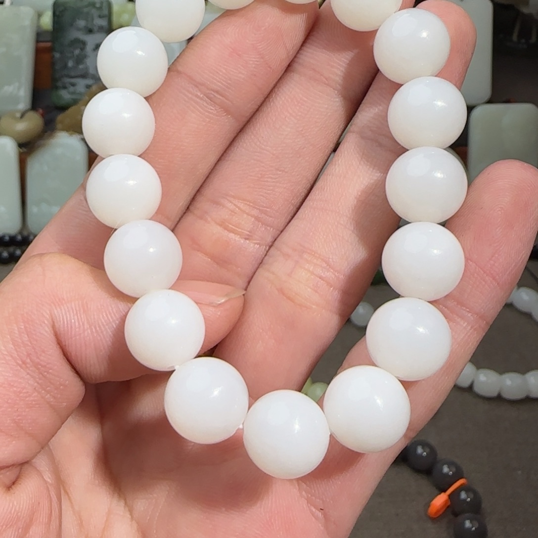 和田玉手链未镶嵌爱*角